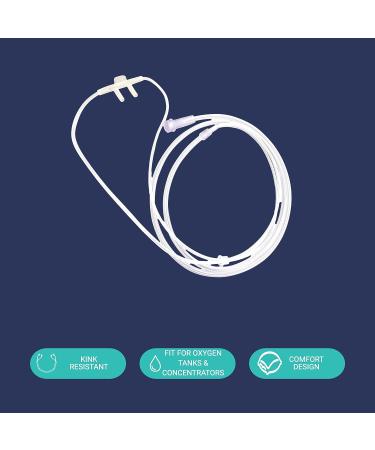 40Winkz Soft-Touch Adult Nasal Cannula - 3-ft Non-Flared Kink Resistant - Pack of 20 - Buy Online on GoSupps.com