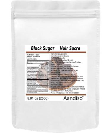 Black Sugar Cubes 250g Chinese Traditional - Handmade Sugarcane Dark Black Sugars For Tea And Coffee Baking Milk Tea Shop Using Black Sugar - Buy Online on GoSupps.com