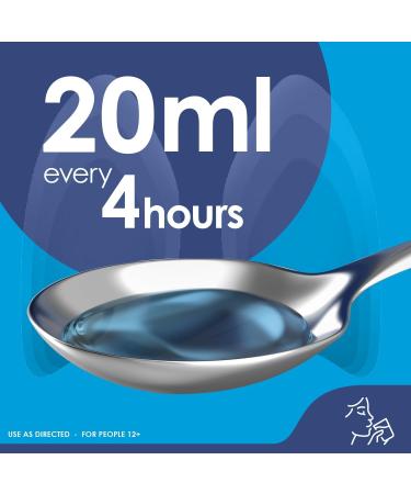 Mucosan Max-Action Cold & Flu Relief Maximum Strength Medicine - Fever Sore Throat Chest Congestion & Cough Suppressant Expectorant FSA Eligible - 6 fl oz (177 mL) 1-Pack - Buy Online on GoSupps.com