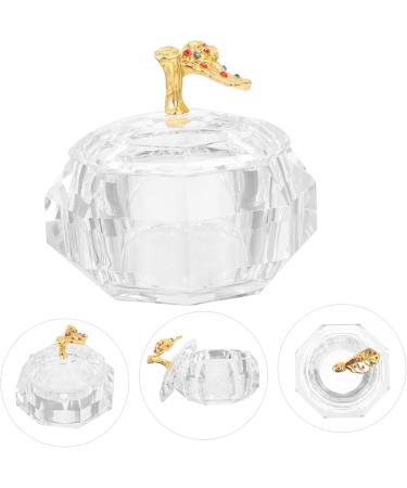 FOMIYES Tools Acrylic Nail Supplies Dish for Acrylic Nails Nail Cup Nail Dish Bowl Nail Dish Cup Nail Liquid Holder Round Nail Art Cup Dappen Dish Octagonal Glass Manicure Metal - Buy Online on GoSupps.com