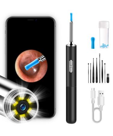 Ear Wax Removal Tool  NiceBirdie Ear Cleaner with Camera and Light 1080P HD Endoscope Ear Cleaning Tools Kit Includes 6 Led Lights Waterproof Ear Scope Compatible with iPhone Android Smartphone