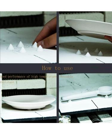 30pcs High Temperature Pottery Kiln Support Nails - Reusable Ceramic Refractory Tools - Buy Online on GoSupps.com