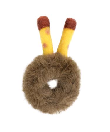 FRCOLOR 1pc Antler Plush Hair Tie Hair Beads for Girls Baby Hair Ties Ponytail Holders for Thick Hair Baby Decor Hair Ties Kids Ring Holders Hair Accessories Manual Child Rubber Band