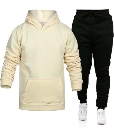 Hanxiulin Men's Training Suit & Jogging Pants - Comfortable Khaki Leisurewear (3XL) - Buy Online on GoSupps.com