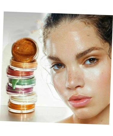 DRESSOOS Face Highlighter Cream Gel Highlighter Makeup Shimmer Eyeshadow Glitter Eyeshadow Eye Shadow Gel Flash 1 count (Pack of 1) As Shown - Buy Online on GoSupps.com