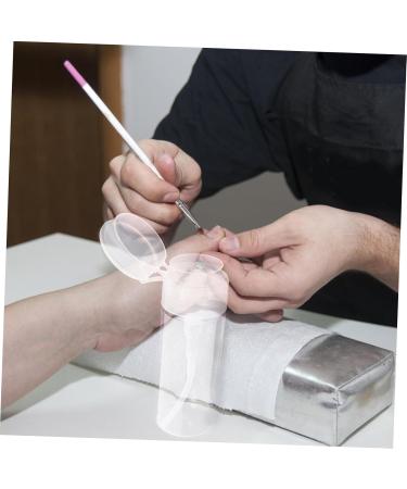 Healeved 1 Set Nail Polish Remover Bottle Glass Polishing Compound Pump Soap Dispenser Plastic Cosmetic Container Push down Dispenser Bottle Travel Soap Pp Hydrating Press Bottle White - Buy Online on GoSupps.com