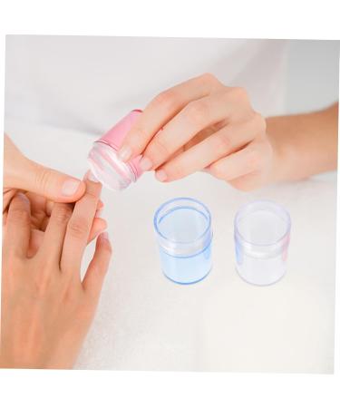 Ipetboom 4 Sets Nail Art Silicone Stamp Metal Scraper Tool Nail Beauty Accessory Metal Stamp Para U as Nail Gel Handheld Nail Art Tools Gel for Nails Safe With Cover Nail Clippers - Buy Online on GoSupps.com