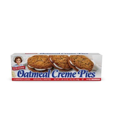 Little Debbie Oatmeal Crme Pies - 4 Boxes (12 Pies Per Box) | Delicious Snack for Any Occasion - Buy Online on GoSupps.com