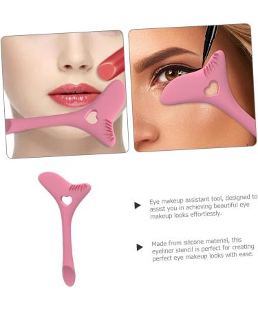 FRCOLOR Eyelash Separating Tool Eyeliner Stencils Wing Tips Mermaid Mascara Protector Mascara Drawing Tools Silica Gel Third Gear Extra - Buy Online on GoSupps.com