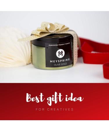 MEYSPRING Olive Gold Epoxy Resin Color Pigment - 50g for Resin Art & UV Resin - Buy Online on GoSupps.com