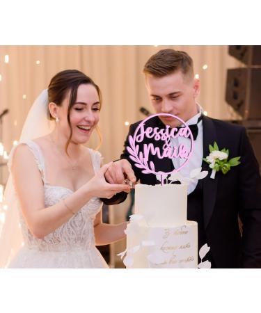 Personalized Natural Wood Cake Topper - Custom Name Decoration in Birch Multiplex | Perfect for Any Celebration - Buy Online on GoSupps.com