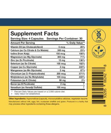 Researched Nutritionals ToxinPul Binder & Core Minerals Bundle - Support Minerals Status in The Body During Binder Protocols (2 Products) - Buy Online on GoSupps.com