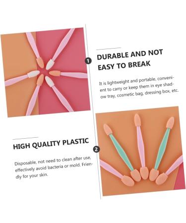 Healeved 3 Sets Eye Shadow Brush Eyeshadow Eyeshadow Makeup Sponge Beauty Sponges Plastic 7.4X1cmx3pcs As Shownx3pcs - Buy Online on GoSupps.com