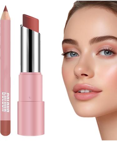  G n rique Moisturizing Lip Balm with Lip Liner Pencil Brightening Non-Sticky Set for Women Ideal for Travel Business School Home Purse Makeup Kits - Buy Online on GoSupps.com