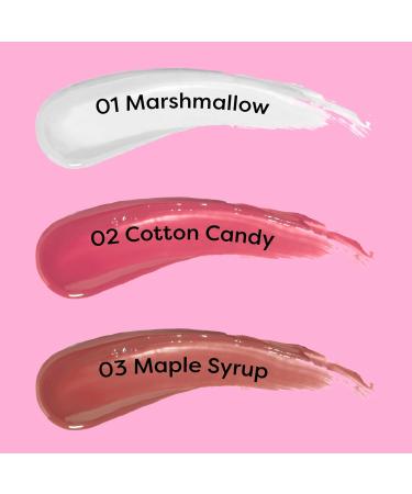 SPEAR ONLINE POP High Shine Lip Gloss - 02 Cotton Candy | Light Pink Vitamin E Enriched Moisturizing & Glossy Finish - 3.5ml - Buy Online on GoSupps.com