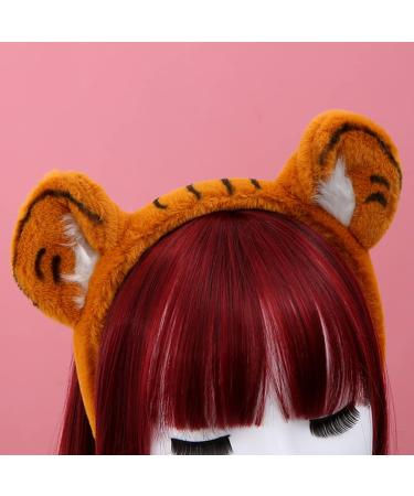 FOMIYES Tiger Ears Headband - 2 Pack Animal Ears for Parties & Costumes | Perfect Gift - Buy Online on GoSupps.com