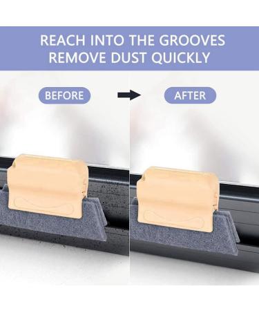 qazaa 12-Piece Cleaning Brush Set Hand-Held Space Window Rail Cleaning Brush to Quickly Clean All Corners and Space Easy Install Easy to Use - Buy Online on GoSupps.com