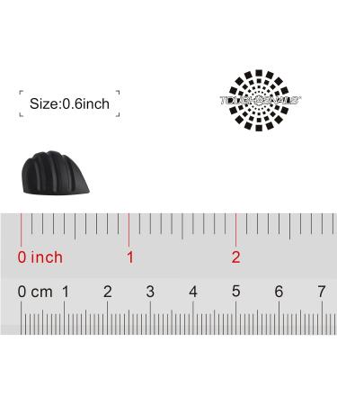 ToughAsNails Replacement Nose Pads for Maui Jim Hookipa MJ407 Sunglasses - 4 Black Pairs | Durable Comfort & Secure Fit - Buy Online on GoSupps.com