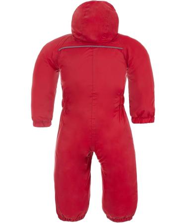 Trespass Kids' Waterproof Rain Suit 5-6 Years Dark Grey | Outdoor Drip Drop Gear - Buy Online on GoSupps.com