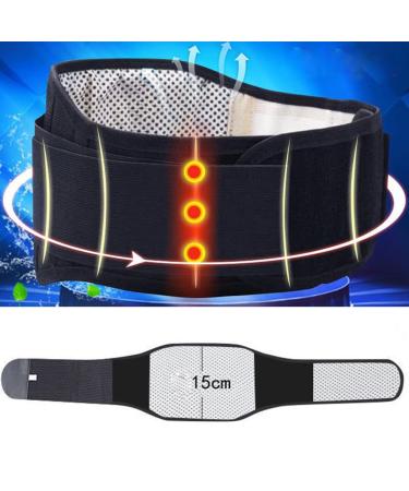 Heating Lower Back Brace for Pain Relief | Adjustable Magnetic Therapy Support Belt for Sciatica Herniated Disc & Scoliosis - Unisex - Buy Online on GoSupps.com