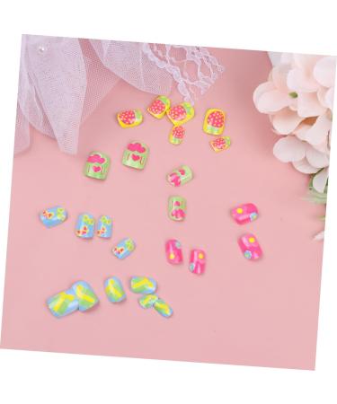 POPETPOP 1 Set Kids False Nail Kids Art Fake Nail Cartoon Sticker Child - Buy Online on GoSupps.com
