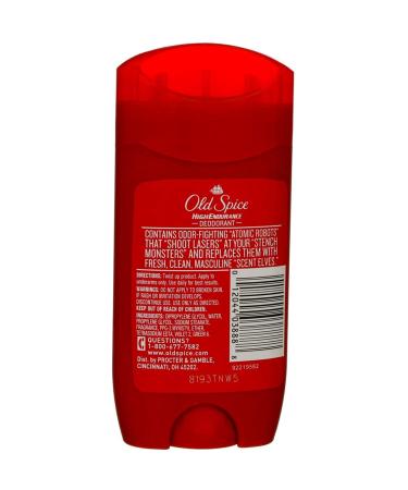 Old Spice High Endurance Original Deodorant 3oz (Pack of 5) - Buy Online on GoSupps.com