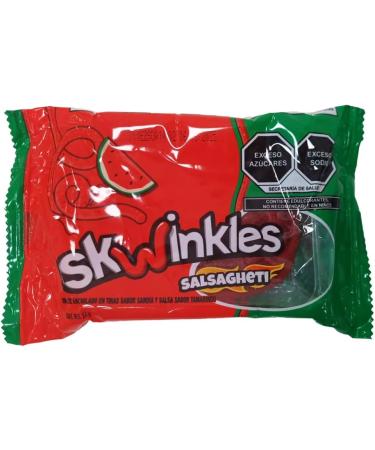 Skwinkles Salsaghetti 12 Pack/Mexican Sweets Watermelon and Tamarindo Flavoured Sweet Strips - Buy Online on GoSupps.com