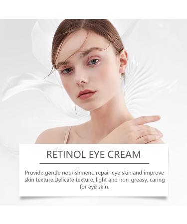 YOENBG Retinol eye cream against dark circles antiwrinkle eye cream with cooling roller ball niacinamide hyaluronic acid and caffeine quickly absorbed by puffy eyes and fine lines 3 - Buy Online on GoSupps.com