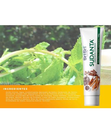 Buy SUDANTA - Refreshing Ayurvedic Toothpaste for a Healthy Smile | International Shipping Available - Buy Online on GoSupps.com
