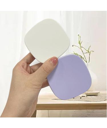 Buy Hown Contact Lens Container Travel Set - Cute Tui with Mirror Tweezers & Remover - 2 Pieces Purple/White | Ideal for Daily Use - Buy Online on GoSupps.com