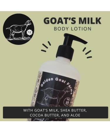 Golden Goat Farms Frankincense & Golden Myrrh Scented Body Lotion with Goat's Milk 12 Oz (2 Pack) - Buy Online on GoSupps.com