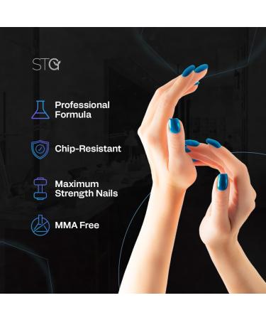 16oz Professional Grade EMA Acrylic Monomer - MMA Free | Low Odor Non-Yellowing Nail Liquid - Buy Online on GoSupps.com