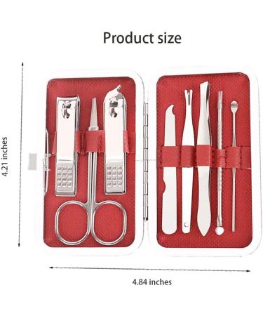 Eight in one Nail Clipper Set Nail Clippers Manicure Kits Suitable for Home Workplace Outdoor Travel Gift Giving - Buy Online on GoSupps.com