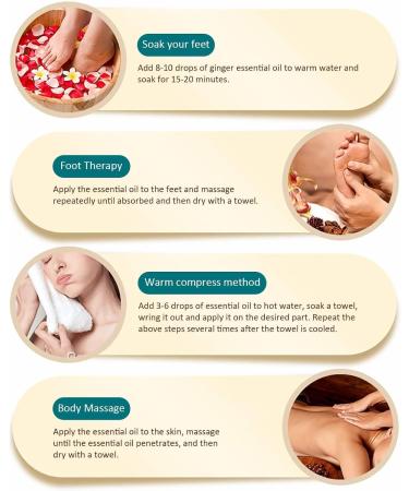 Buy Gusengo Essential Ginger Oil for Skin | 30ml Lymphatic Drainage & Gua Sha Oil for Body Care - Neck Feet Waist & Legs - Buy Online on GoSupps.com
