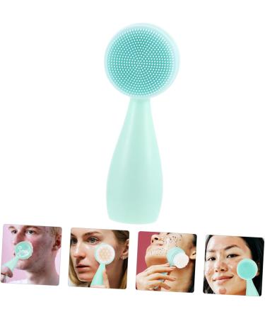 OHPHCALL Silicone Face Brush Multi-function Facial Brush Skin Care Tool Makeup Home Accessory Face Scrubber Washing Face Body Cleaning Facial Brush Washbasin Soft Fur Silica Gel 12x4.5cm - Buy Online on GoSupps.com
