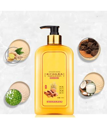 Ginaday Instant Ginger Hair Regrowth Shampoo 17.6oz - Hair Growth & Anti-Hair Loss Care - 500ml - Buy Online on GoSupps.com