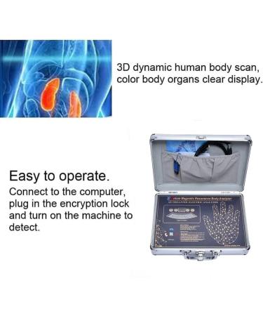 Buy BDJSN Portable Quantum Analyzer | Resonance Magnetic Health Detector | Dynamic 3D Full-Body Diagnosis Scanner | Fast & Precise Multilingual Analysis - Buy Online on GoSupps.com
