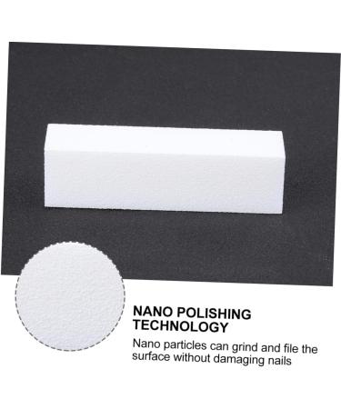 minkissy Toenail File Nail File Kit Nail Sanding Buffer Nail Sanding Block Nail Files Board Nail Files and Buffers Buffing Block Double Sided Nail Files Manicure Tools Pedicure White Baby - Buy Online on GoSupps.com
