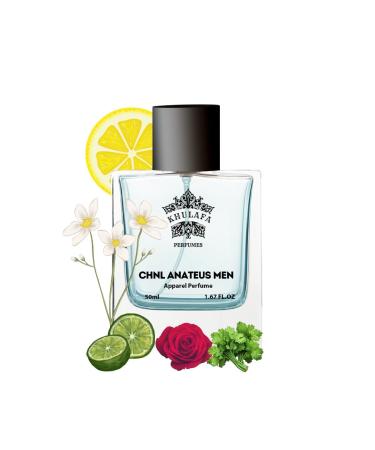 DJ Chnl Anateus Men Perfume For Men | Woody Aromatic Fragrances | Long Lasting Mens Perfume | Fragrance Sutaible for Any Occasion | Gift For Him