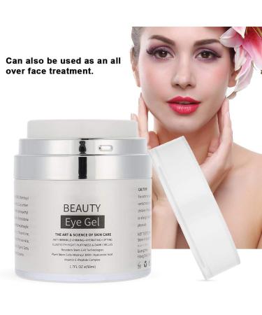 Mild Beauty Eye Gel with Hyaluronic Acid & Vitamin A | Dark Circles & Wrinkles Removal Cream for Face - Buy Online on GoSupps.com