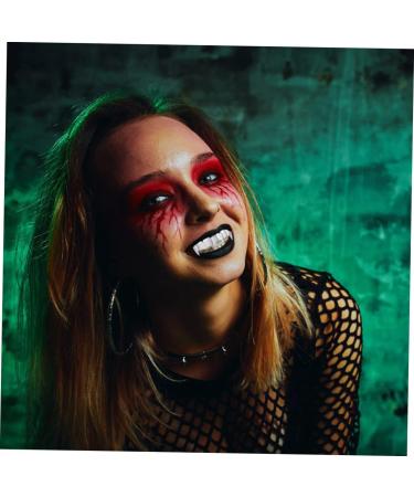 Abaodam Teeth 2pcs Werewolf Halloween Decor Party Props Accessories Men and Women European and American Teeth Grills - Buy Online on GoSupps.com