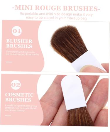 DOITOOL 1 Set Blush Brush Mini Brush Blending Cosmetic Brush Mini Blusher Brush Kit Liquid Blush Handle Blusher Brush Powder Buffing Brush Cheek Cream Miss Plastic Handle White Makeup - Buy Online on GoSupps.com