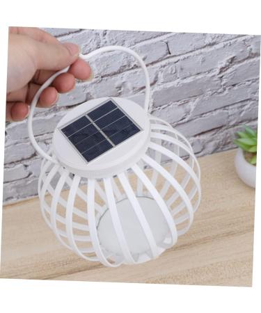 Outdoor Garden Lights LED Night Light Bulbs Outdoor Lantern Solar Deck Lights Solar Landscape Spotlights Garden Lights Solar Powered Lawn Lamp Solar Light Decorative Night Lights (White ) - Buy Online on GoSupps.com