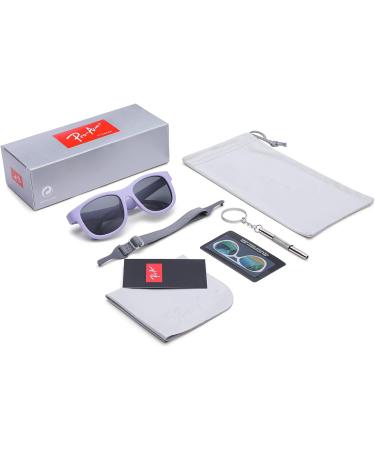 Pro Acme Unbreakable Polarized Baby Sunglasses - Purple Frame | Grey Lens - Buy Online on GoSupps.com