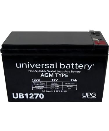 Universal Power Group UPG UB1270 12V 7AH SLA Battery - Reliable Performance for All Applications | Fast International Shipping - Buy Online on GoSupps.com