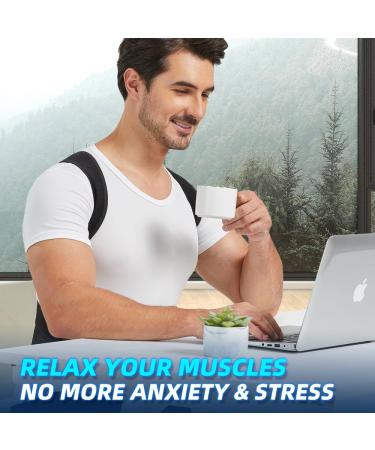 Back Brace & Posture Corrector for Men & Women | Adjustable Spine Support for Scoliosis Hunchback & Back Pain Relief - Buy Online on GoSupps.com