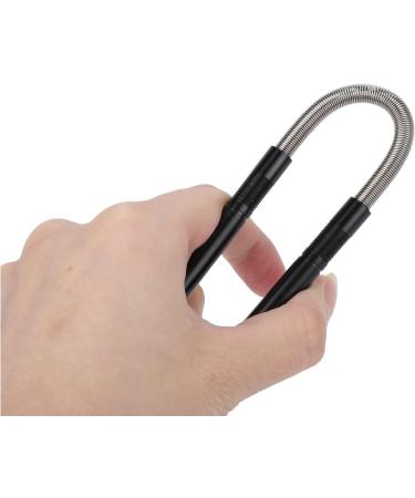 Stainless Steel Facial Hair Remover Spring - Effective Epilator Kit for Upper Lip, Chin, and Eyebrows (Black) - Buy Online on GoSupps.com