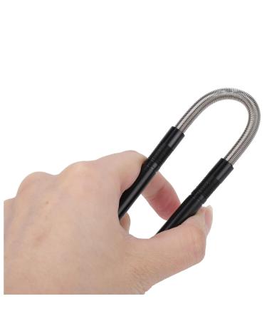 Spring Bend Epilator - Stainless Steel Face & Hair Remover Tool | Beauty Feather Thread Tool (Black) - Shop Now! - Buy Online on GoSupps.com