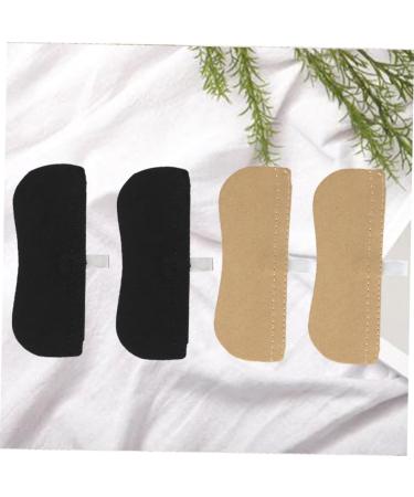 FRCOLOR Heel Cushion Pads for Women - 2 Pairs Non-Slip Heel Grips & Inserts for High Heels & Pumps - Comfortable Leather Liner for Heel Slippage - Buy Online on GoSupps.com