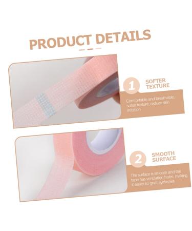 Angoily 6 Pcs Pink Eyelash Tape & Flex Tools for Lash Extensions | Double Sided Non-Woven Eyelid Tape | Shop Internationally - Buy Online on GoSupps.com